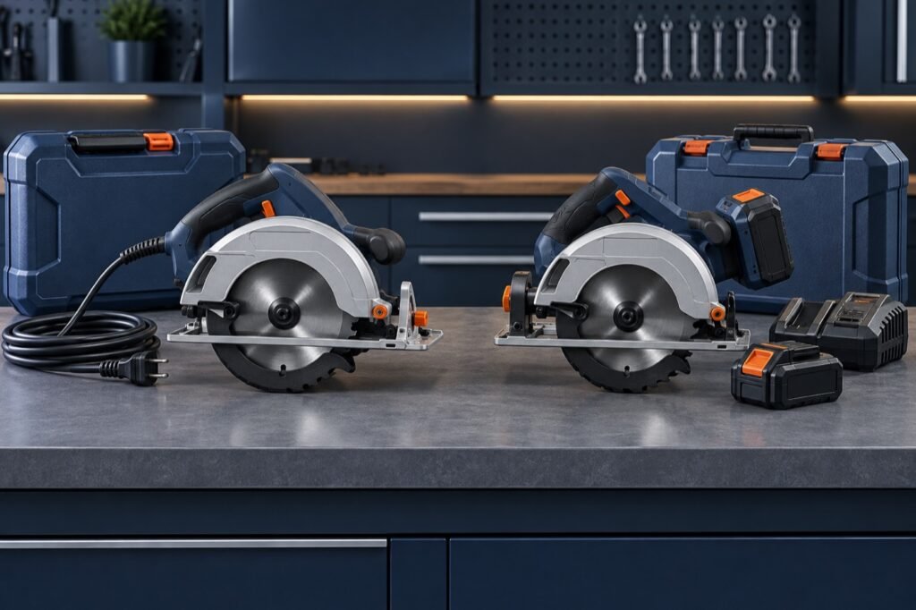 Corded and cordless handheld circular saw systems for distributor comparison